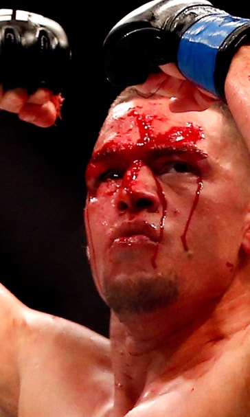Nate Diaz is done fighting unless it's a big payday or big opponent